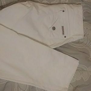 Hudson white jeans
